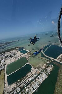 Transport: Blue Angels, flight demonstration squadron, United States Navy