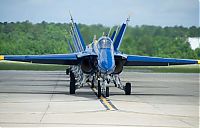 Transport: Blue Angels, flight demonstration squadron, United States Navy