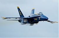 Transport: Blue Angels, flight demonstration squadron, United States Navy