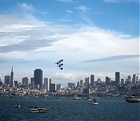 Transport: Blue Angels, flight demonstration squadron, United States Navy