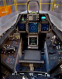 Transport: airplane cockpit