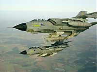 Transport: Panavia Tornado combat aircraft