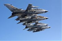 Transport: Panavia Tornado combat aircraft