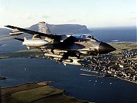 Transport: Panavia Tornado combat aircraft