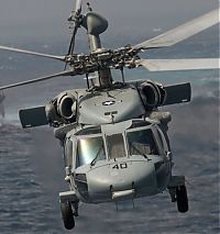 Transport: helicopter in action