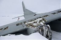 Transport: Antonov An-12 Cub crashed and abandoned
