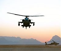 Transport: helicopter in action