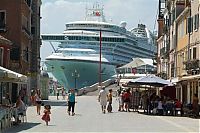 Transport: MSC Magnifica 5 cruise ship, Venice, Italy