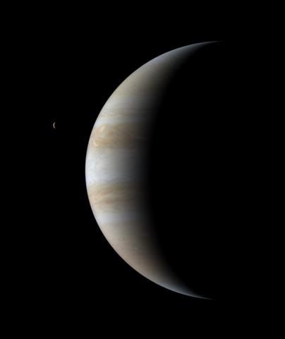 Jupitercrescent Cassini Big