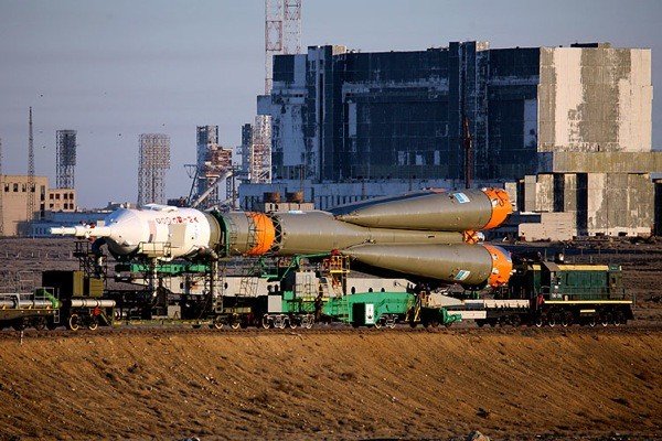 Baikonur Cosmodrome Soyuz spacecraft launched