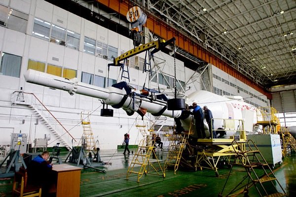Baikonur Cosmodrome Soyuz spacecraft launched