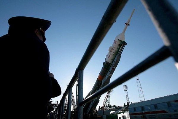 Baikonur Cosmodrome Soyuz spacecraft launched