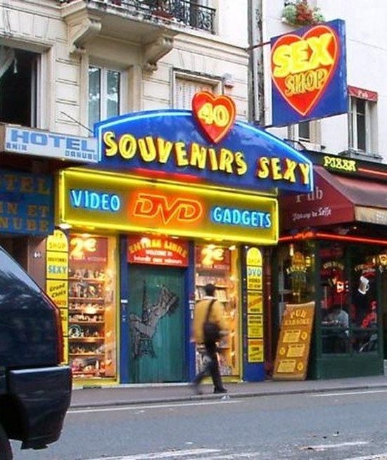 Sex shops around the world