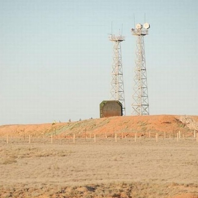 Rocket launch with two satellites on board