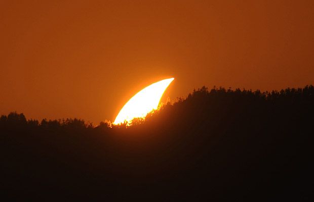 Solar eclipse, 2010-01-15, Africa and Asia