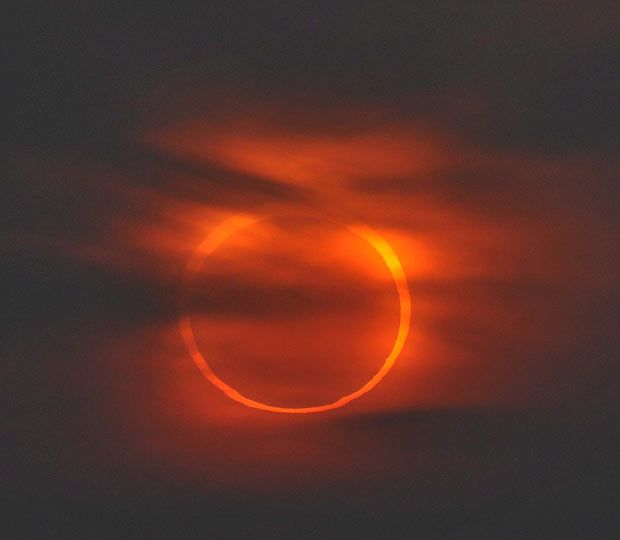 Solar eclipse, 2010-01-15, Africa and Asia