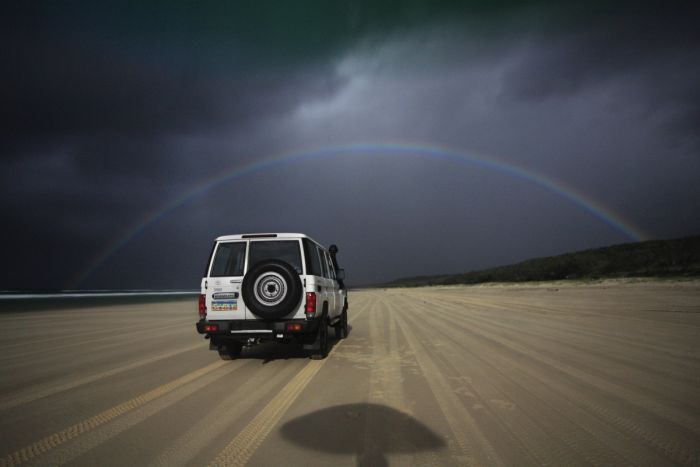 moon rainbow