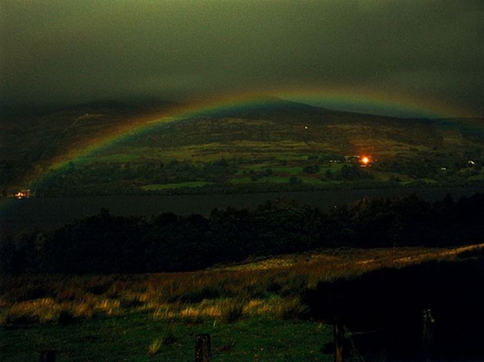 moon rainbow