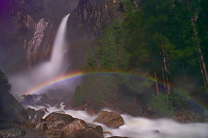 moon rainbow