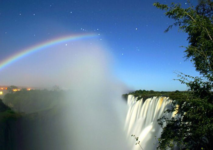 moon rainbow