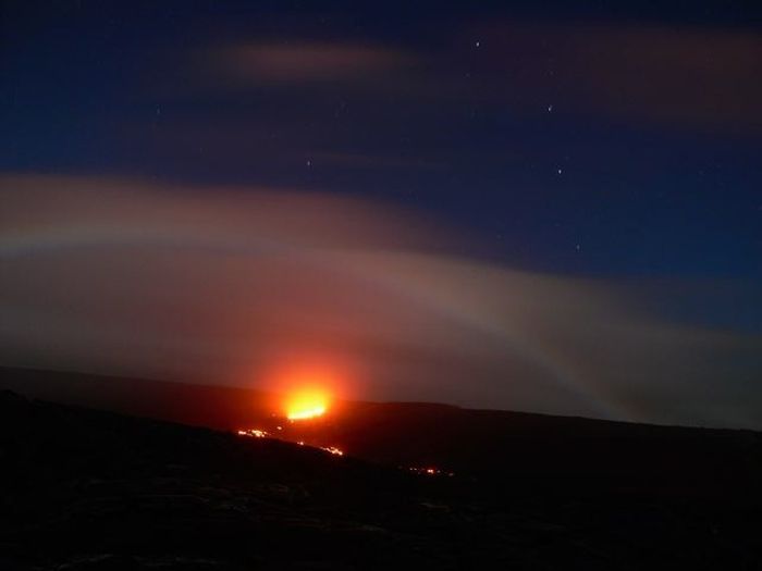 moon rainbow