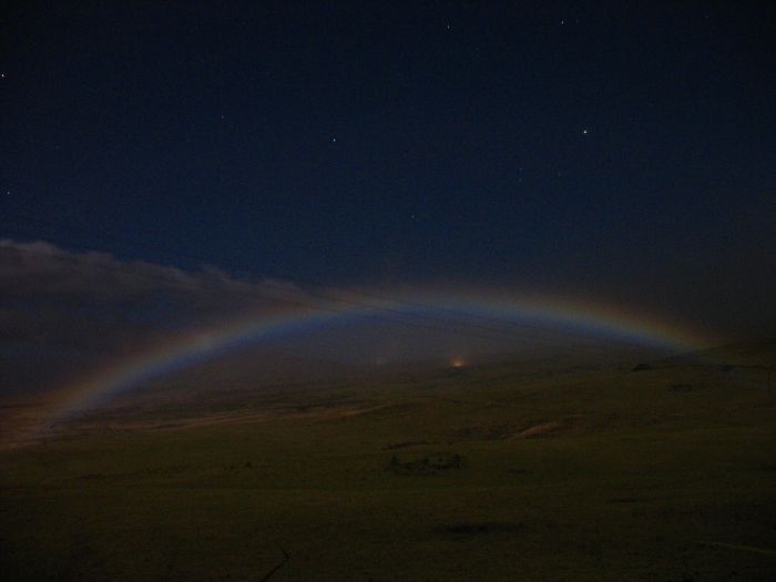 moon rainbow