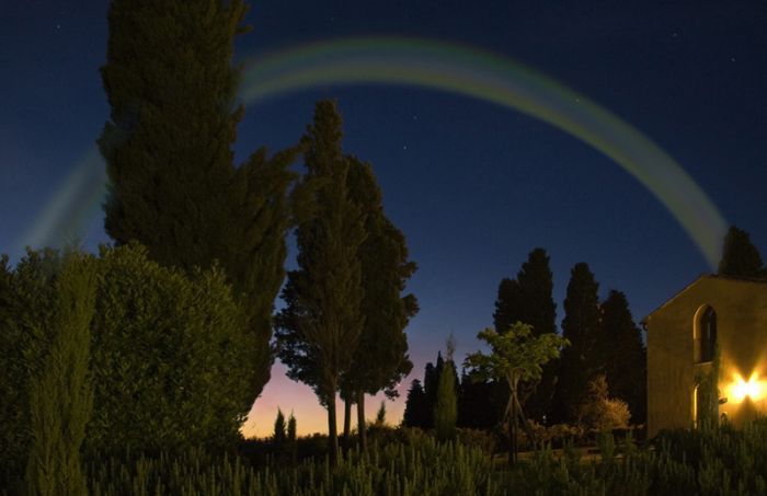 moon rainbow