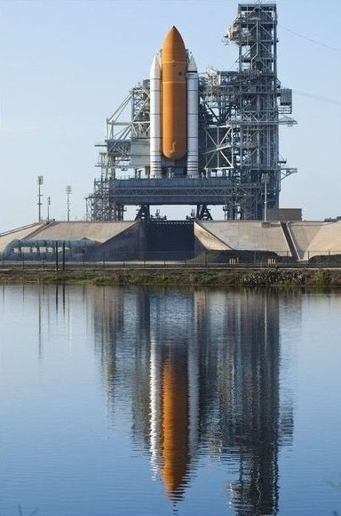 Space shuttle Discovery launched, United States