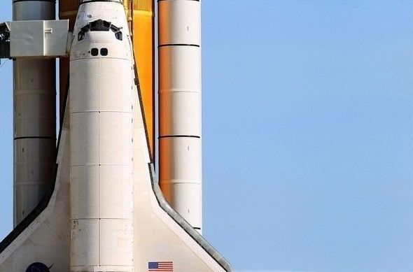 Space shuttle Discovery launched, United States