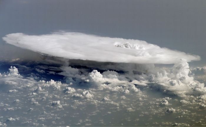 clouds from space