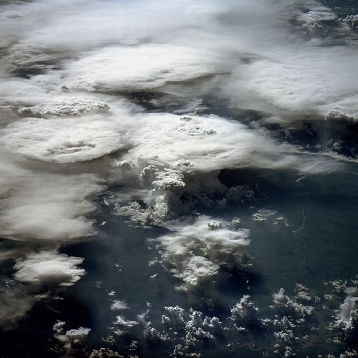 clouds from space