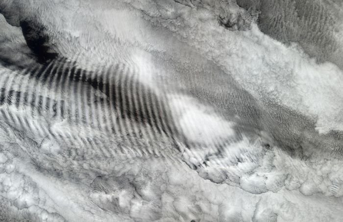 clouds from space