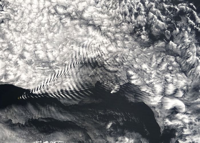 clouds from space
