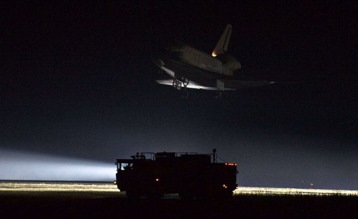 Final mission of the space shuttle Endeavour, Kennedy Space Centre, Florida, United States