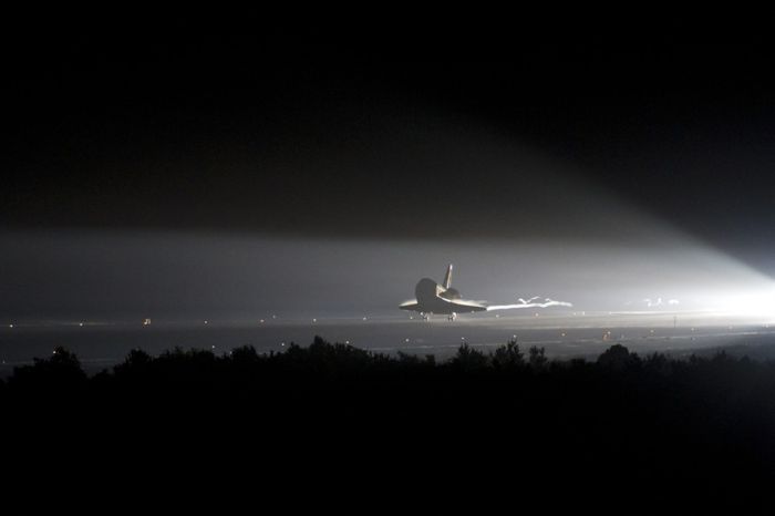 Final mission of the space shuttle Endeavour, Kennedy Space Centre, Florida, United States