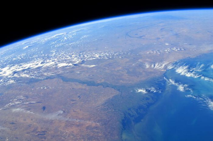earth from space
