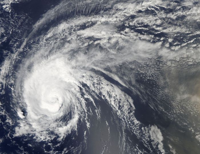 Hurricane Irene 2011 from space