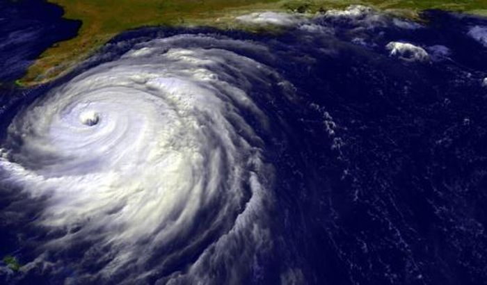 Hurricane Irene 2011 from space