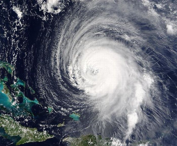 Hurricane Irene 2011 from space