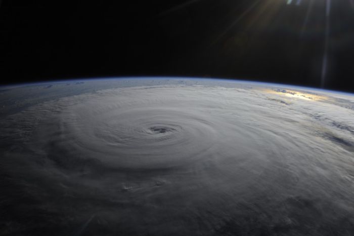 Hurricane Irene 2011 from space