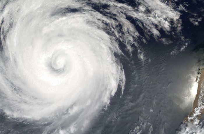 Hurricane Irene 2011 from space