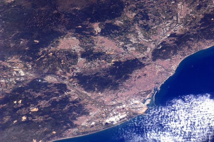 earth from space