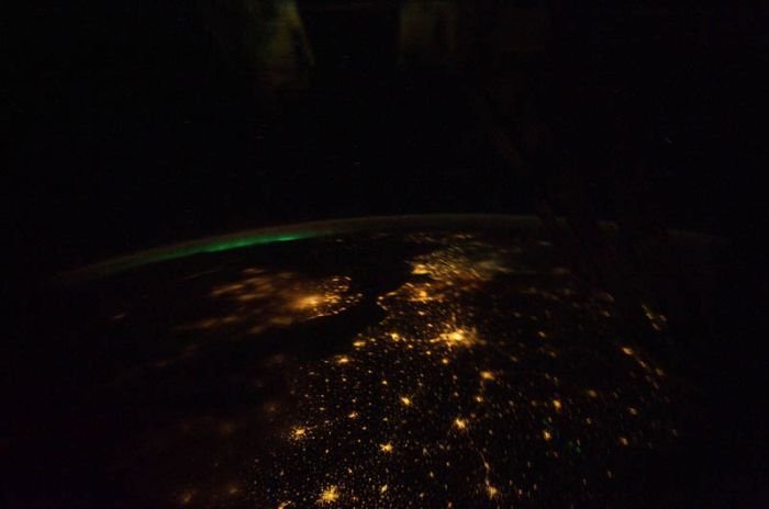 our planet at night