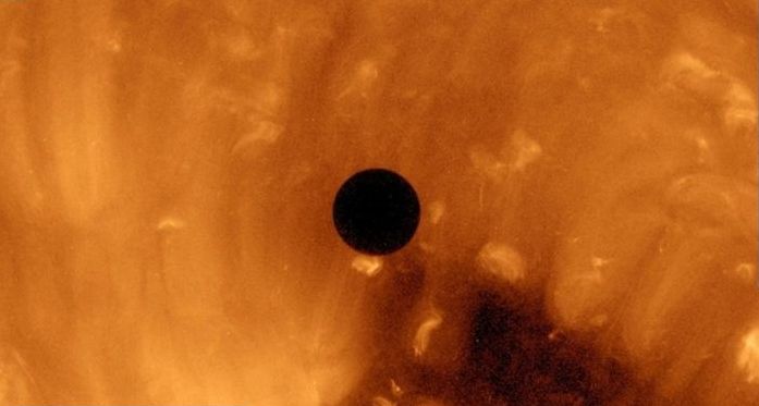 Transit of Venus across the Sun