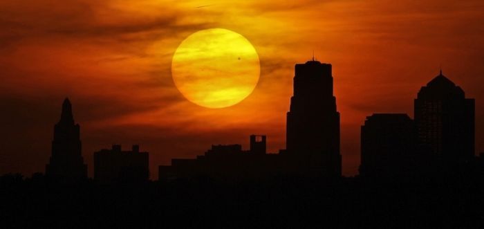 Transit of Venus across the Sun