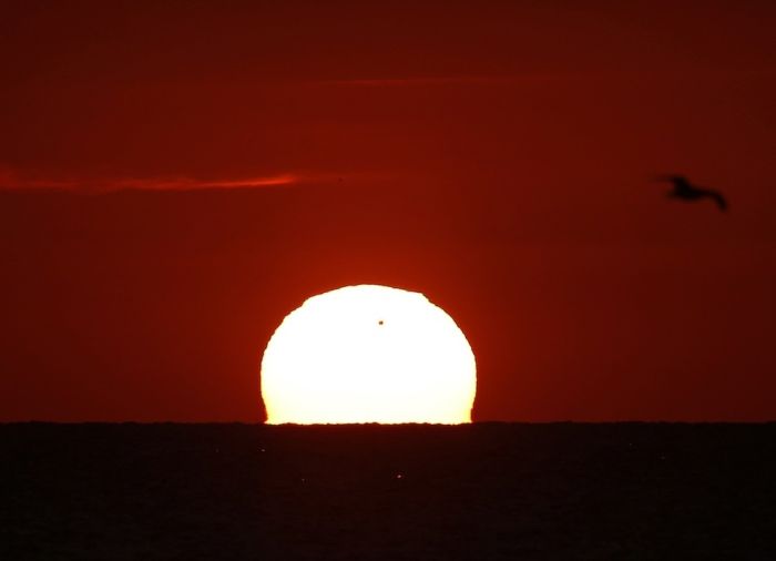 Transit of Venus across the Sun