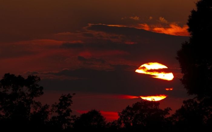 Transit of Venus across the Sun