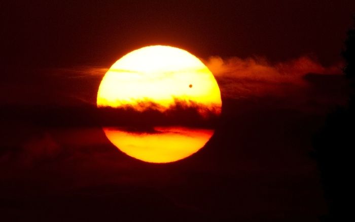 Transit of Venus across the Sun