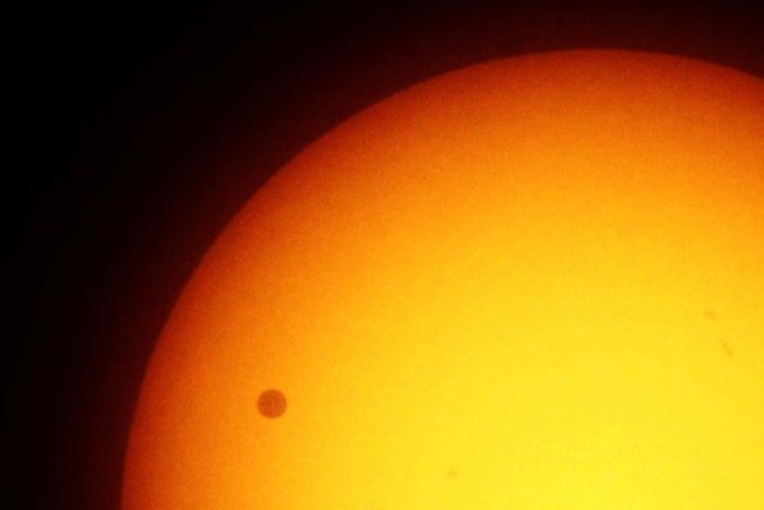 Transit of Venus across the Sun