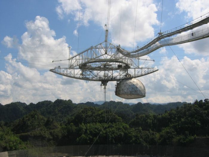 Arecibo Observatory radio telescope, National Astronomy and Ionosphere Center, Arecibo, Puerto Rico